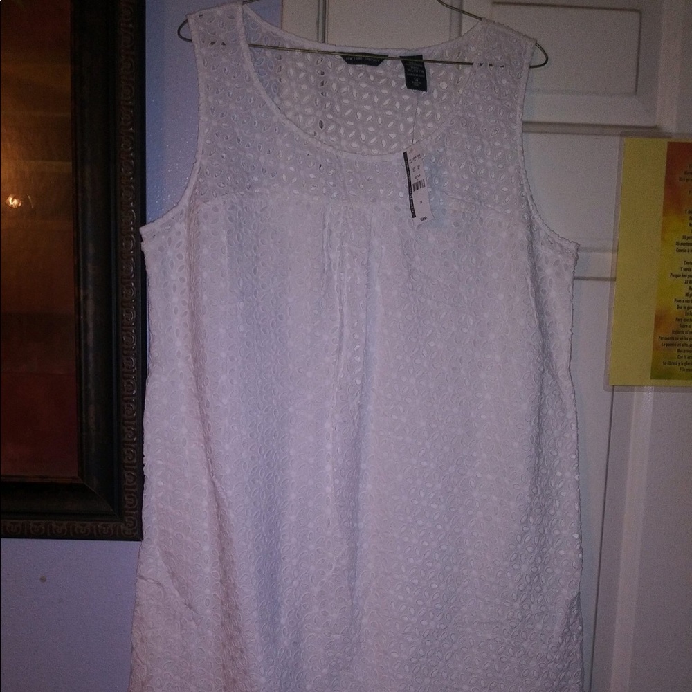 White dress